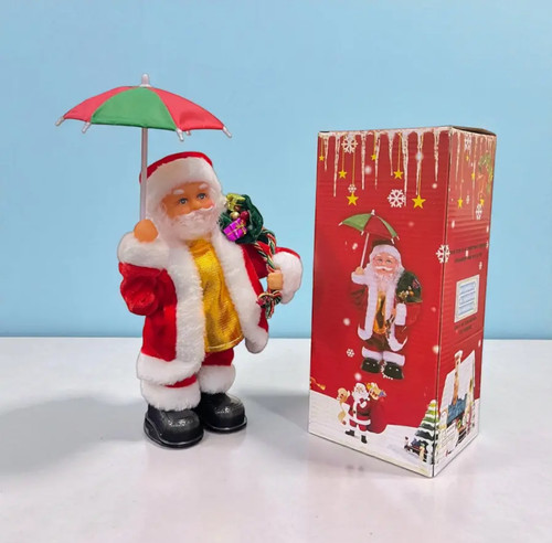 Singing dancing santa claus - &,