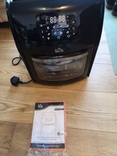 HOMCOM 12L Air Fryer Oven with