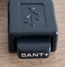 Dynastream/Garmin ANT+ dongle (0fcf:1009) with 90cm USB extension cable