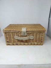 Vintage Wicker Hamper Picnic