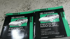 1991 Toyota MR2 MR 2 Service