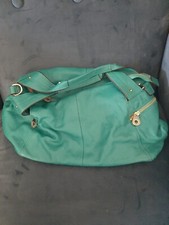 13" X 9" Maria Carla Blue Handbag/ Shoulder Bag