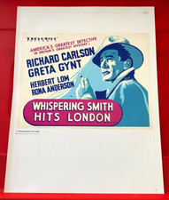 Whispering Smith Hits London Movie/Film Poster Art PICTURE / PRINT 13" x 10"