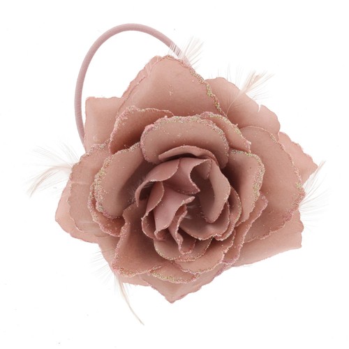 Glitter hair rose with - glitter,