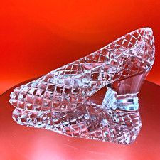 VTG Lead Crystal Glass Shoe