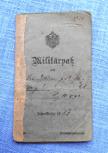 Military passport fusilier reg - passport,