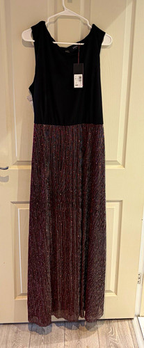 Klass black purple chiffon - black/purple,