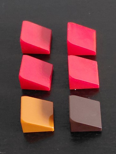 Lego roof tile 1x1x2 abs - 1x1x2/3,,