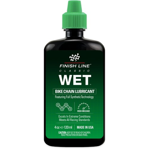 Finish line wet bike lubricant - line,