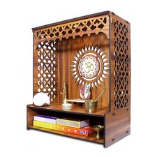 Wooden Pooja Mandir Temple for