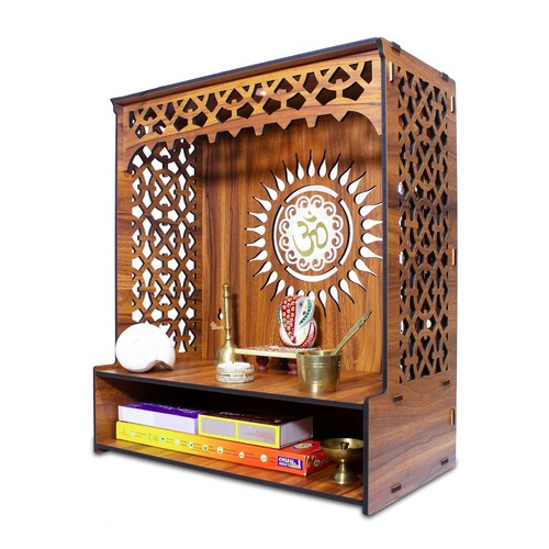 Wooden pooja mandir temple - pooja,