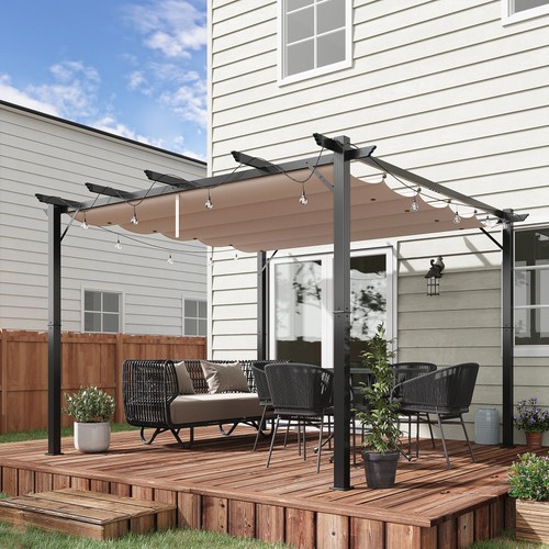 Outsunny 3x3 pergola - 3x3(m),