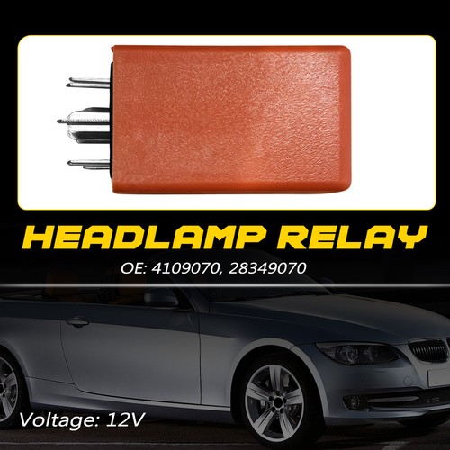 Orange car headlight control - car,