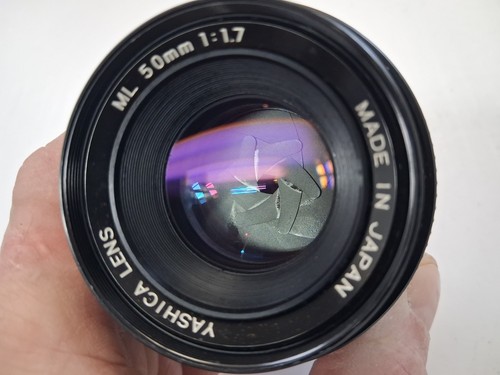 Yashica 50mm 7 lens - lens, in