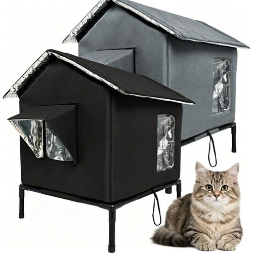 Outdoor cat shelter - shelter, waterproof