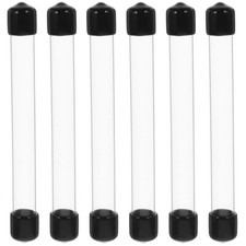 6 Pcs Portable Clear Plastic
