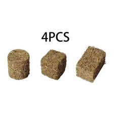 4Pcs Mini Hay Bales Miniature