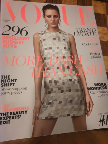Vogue magazine supplement - magazine, supplement.