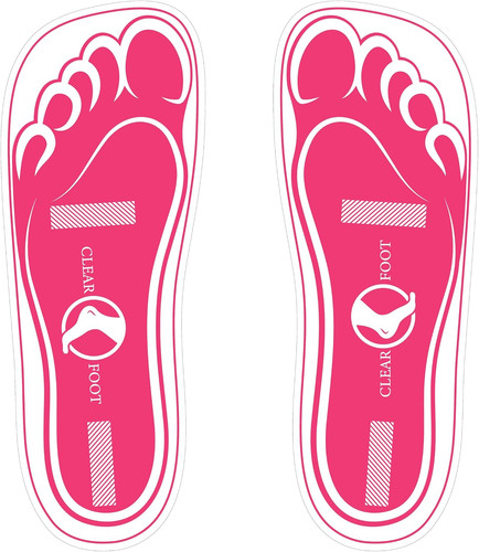 Pairs spray tanning sticky - pairs,