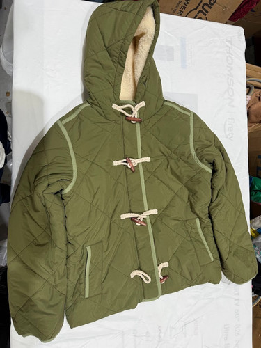 Boden green coat uk10 - green, never