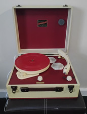 BROADCASTER GRAMETTE VINTAGE RECORD PLAYER 