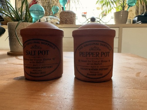 Henry watson pottery - pottery, salt