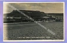 1934c VERNE FROM CHESIL BEACH PORTLAND WEYMOUTH DORSET RP REAL PHOTO POSTCARD