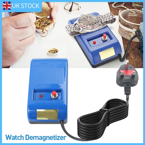 Blue watch demagnetizer - blue,