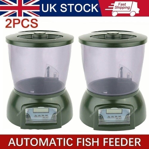 Automatic pond fish feeder - automatic,