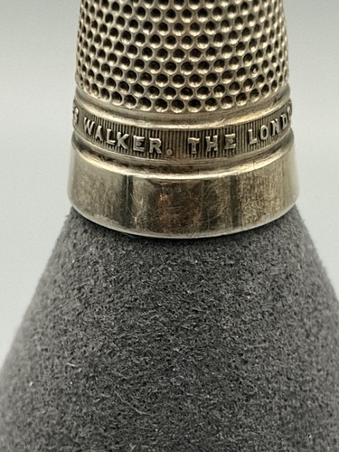 Charles horner silver thimble - horner,