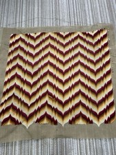 Finished Needlepoint Bargello