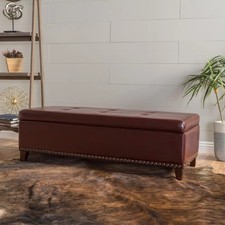 Ottoman with Storage, 51 Inch