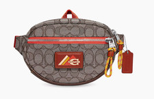 BN COACH Jacquard & Leather