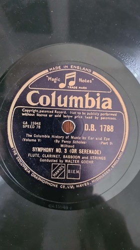 Walter goehr conducts milhaud - walter,