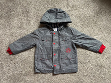 Zip Zap Boys blue hooded jacket age up to 9 months