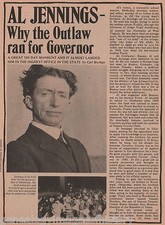 Al Jennings*-Outlaw Who Ran