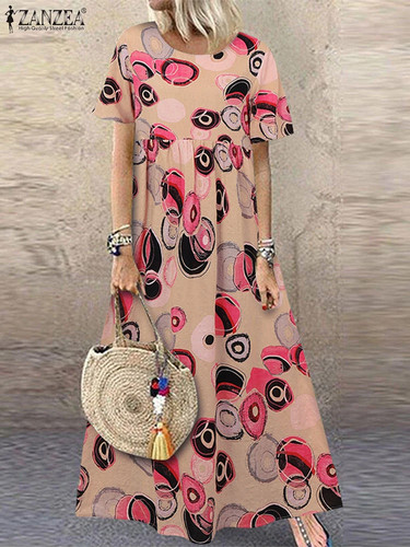 Zanzea short sleeve printing - short,
