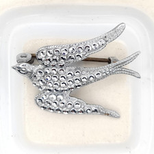 Vintage Staybrite Bird Brooch