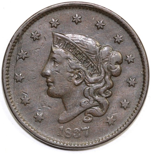 1837 coronet or - 1837, n-2