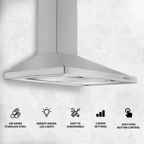 Wall mount range hood - in,