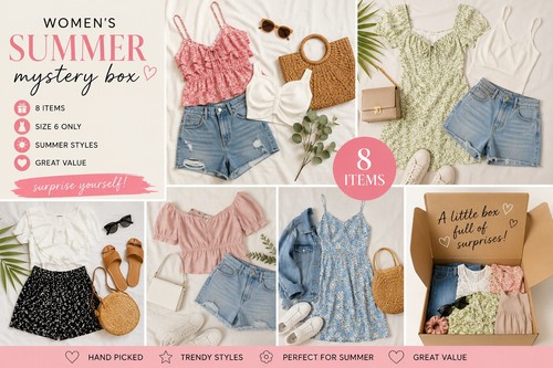 Women summer mystery - mystery, box