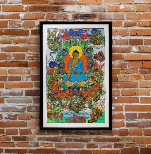 Vintage buddhist hand - buddhist,