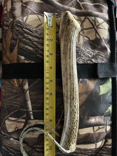 Stag horn fishing priest - priest, 10”