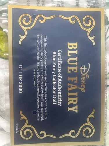 Disney limited edition - limited, blue