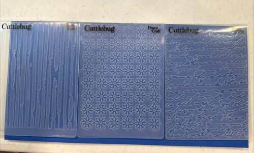 Cuttlebug embossing folder - 3,