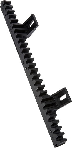 Rack rail for - rail, sliding