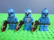 genuine LEGO STAR WARS SENATE CLONE COMMANDO CAPTAIN MINIFIGURE set 8128 8039
