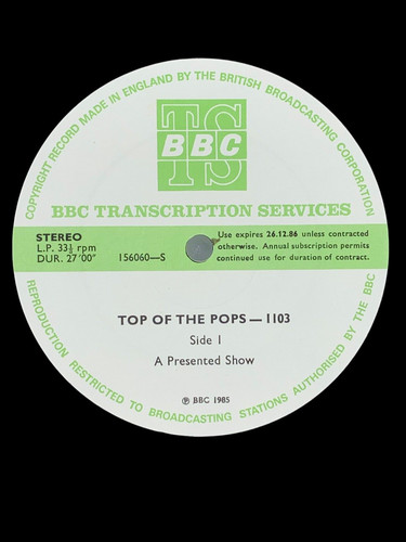 Top the pops - top, bbc