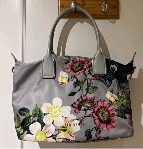 Ted baker grey floral - baker, tote