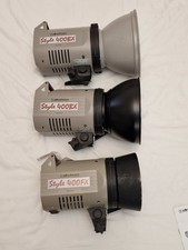 Elinchrom 400BX & 400FX 3 Head Studio Flash Lighting Kit Plus Accessories Bundle